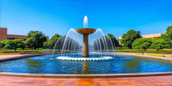 Location of Unity Fountain in Abuja