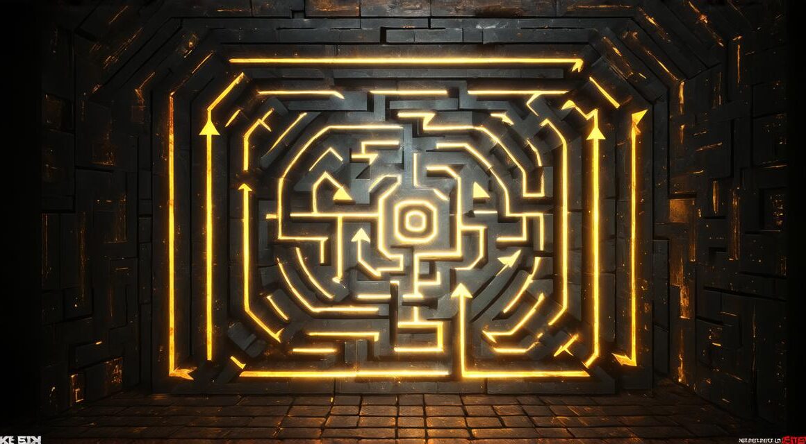 3D labyrinth created with Unity - Discover easy steps to build your own!